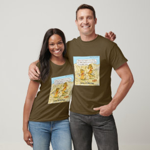 Lustige LTCartoons Hunde-Archäologie Cartoon T-Shirt
