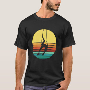 Lustige Luft-Yoga- und Seidentanz-Akabaten-Tänzeri T-Shirt