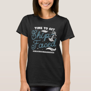 Lustige Mädchen auf Alaska-Kreuzfahrt 2026 Alaska T-Shirt
