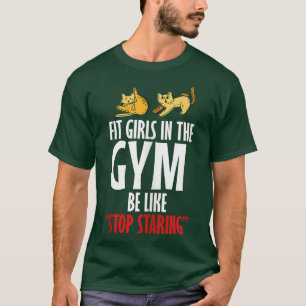 Lustige Mädchen Fitness Meme 98 T-Shirt