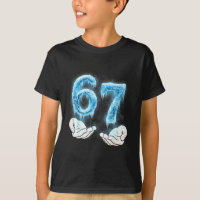 Lustige Mädchen Jungen 6 7 Eis Meme sechs sieben 6