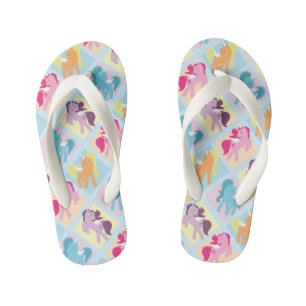 lustige Mädchen unicorn Fantasie Flip Flops