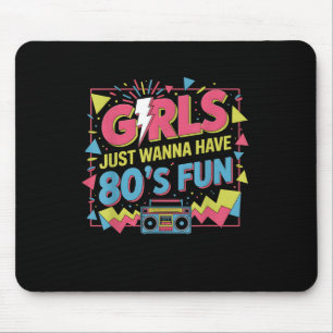 Lustige Mädchen wollen einfach nur Spaß haben Toll Mousepad