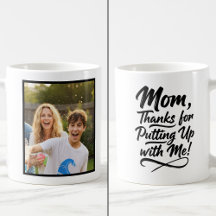 Lustige Mama Danke, dass du mich erträgst 1 Foto S