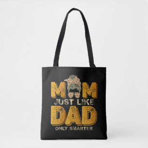 Lustige Mama, genau wie Papa, nur schlauer Vintage
