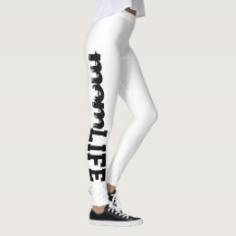 lustige MAMA LIFE-Typografie | Leggings