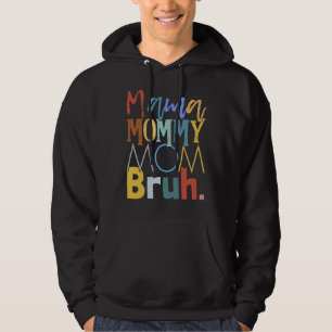 lustige Mama Mutti Mutti bruh vintage retro.png Hoodie