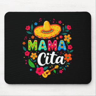 Lustige Mamacita Cinco De Mayo Blume Mexikanische Mousepad