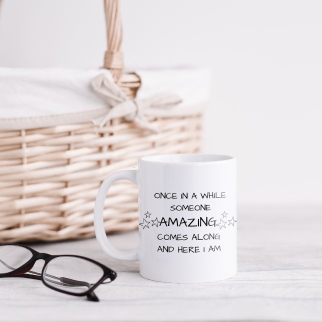 Lustige Manchmal Kaffeetasse (Von Creator hochgeladen)