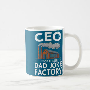 Lustige Männer Chefin Papa-Witz Fabrik Kaffeetasse