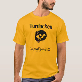 Lustige Material sich Turducken Erntedank-Nahrung T-Shirt