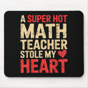 Lustige Mathe Eine superheiße Mathe-Lehrerin hat m Mousepad