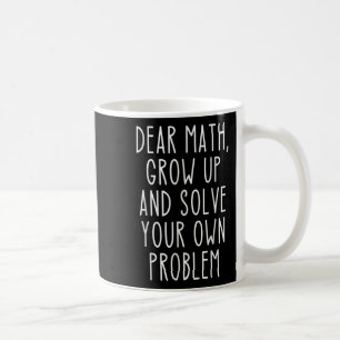 Lustige Mathe-Zitate für Mädchen, Jungen, Teenager Kaffeetasse