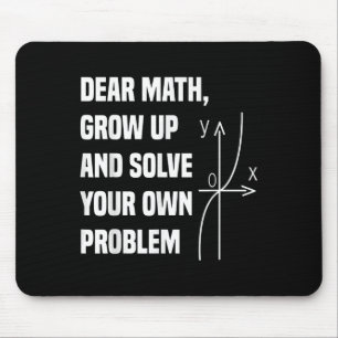 Lustige Mathe-Zitate für Mädchen, Jungen, Teenager Mousepad