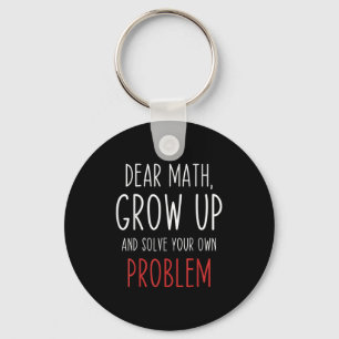 Lustige Mathe-Zitate Liebe Mathe-Lehrer Schüler Me Schlüsselanhänger