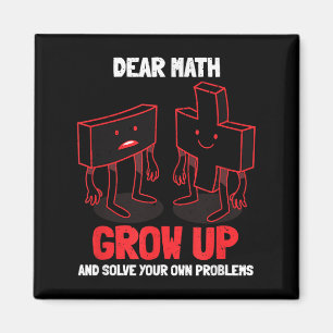 Lustige Mathe-Zitate Mädchen Jungen Teenager Männe Magnet