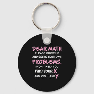 Lustige Mathe-Zitate  Schlüsselanhänger