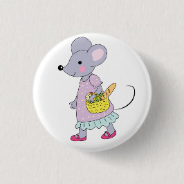lustige Maus Button