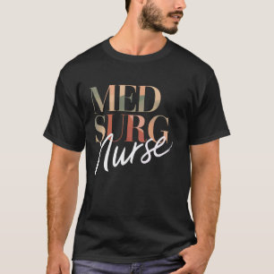 Lustige Med-Chirurgie-Krankenschwester Medizin Ret T-Shirt