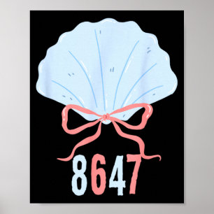 Lustige Meeresmuscheln Meer Muscheln Strand Lustig Poster