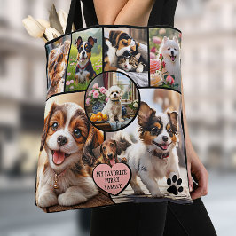 Lustige Mehrfach-Foto-Collage für Hunde-Liebhaber