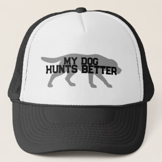 Lustige Mein Hund Jagt Besser Trucker-Mütze Truckerkappe
