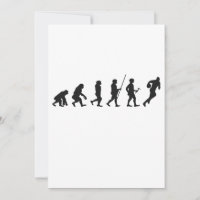 Lustige menschliche Evolution Fantasy-Fußball-Spor