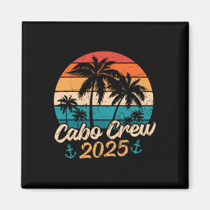 Lustige Mexiko-Urlaubsreise Cabo Crew 2025 passend Magnet