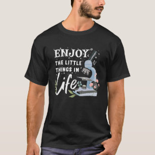 lustige Mikroskopmikrobiologen Biologie Nerd-Szene T-Shirt