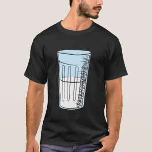 Lustige Milch Kunst Für Männer Frauen Kinder Glas  T-Shirt