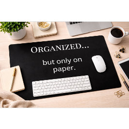 Lustige Minimalistische Schreibtischunterlage Büro