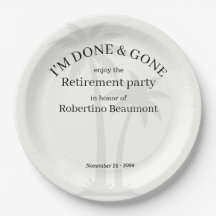 Lustige Moderne Fertig & Vorbei Palmenbaum-Ruhesta