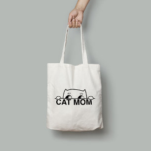 Lustige moderne Typografie Minimalist Katzenmutter