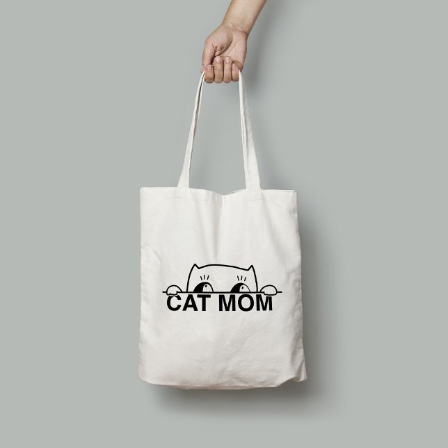 Lustige moderne Typografie Minimalist Katzenmutter (Von Creator hochgeladen)