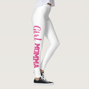 lustige MOMMA-Typografie   Leggings