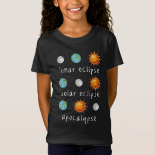 Lustige Mond-Sonnenfinsternis-Apokalypse T-Shirt