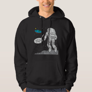 Lustige Mondlandung, Flache Erde, Das ist scheiße, Hoodie
