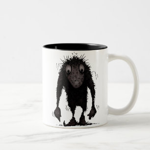 Lustige Monster-Schleppangel Zweifarbige Tasse