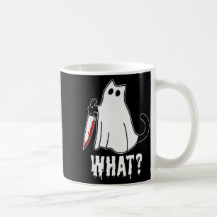 Lustige Mordkatze schwarze Katze mörderisch mit Me Kaffeetasse