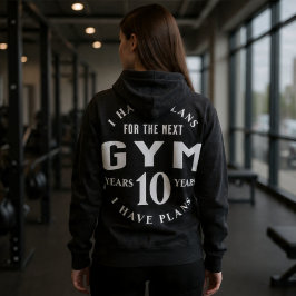 Lustige Motivations-Gym-Kapuzenjacke für Fitness-E Hoodie