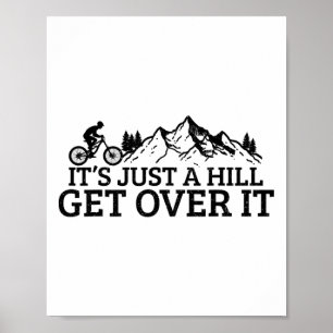 Lustige Mountainbike Mtb Radfahren Radsport Radfah Poster