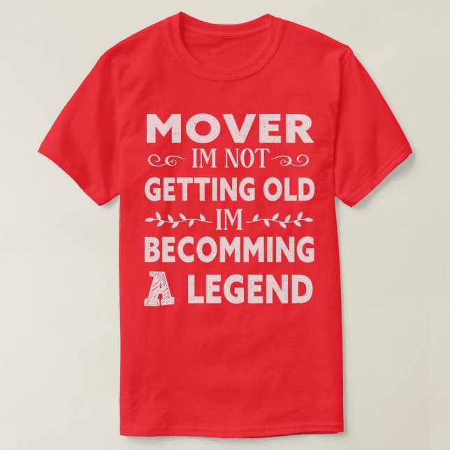 lustige Mover Mover Mover Mover Ehefrau Birke T-Shirt (Design vorne)
