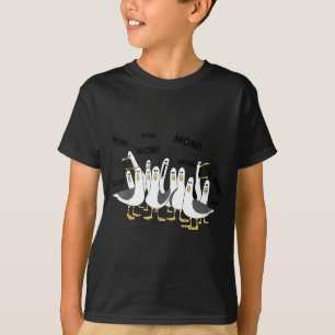Lustige Möwe Mama Meer Leben Muttertag Vogel T-Shirt