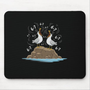 Lustige Möwen Sechs Sieben 67 Mem Lehrer Männer Fr Mousepad