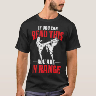 Lustige Muay-Thai-Boxen-MMA-Mixed-Martial-Arts T-Shirt