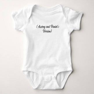 Lustige Mummy und Daddy-Version Baby Strampler
