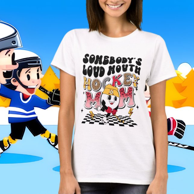 lustige Mundhockey-Mama T-Shirt (Von Creator hochgeladen)