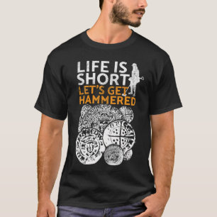 Lustige Münzmetalldetektoren T-Shirt
