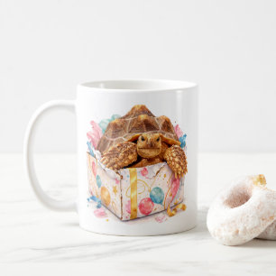 Lustige mürrische Wasserfarbe Frohe Geburtstagsges Kaffeetasse