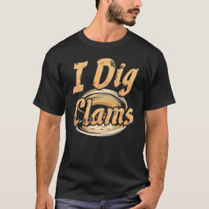Lustige Muschelgräber-Muschelfischer-Muschelfang-M T-Shirt